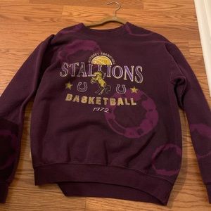 urban outfitters vintage purple sweatshirt